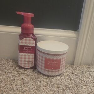 Bath & Body Works Gingham Gorgeous Set